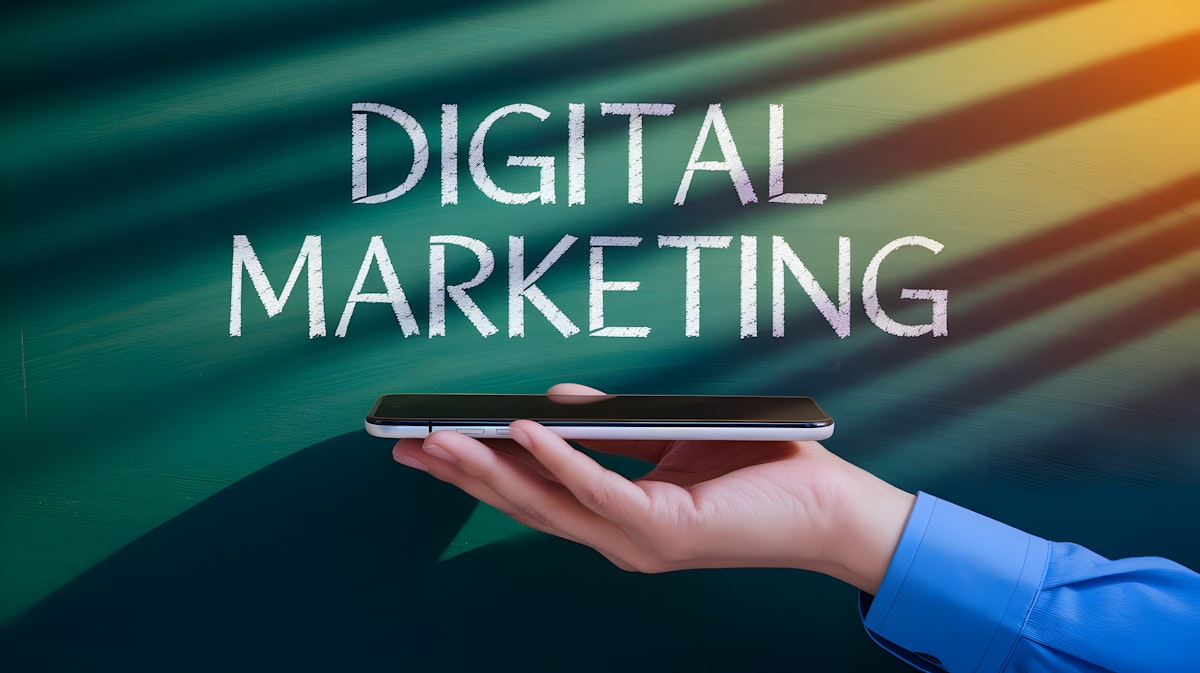 Digitální marketing infografika